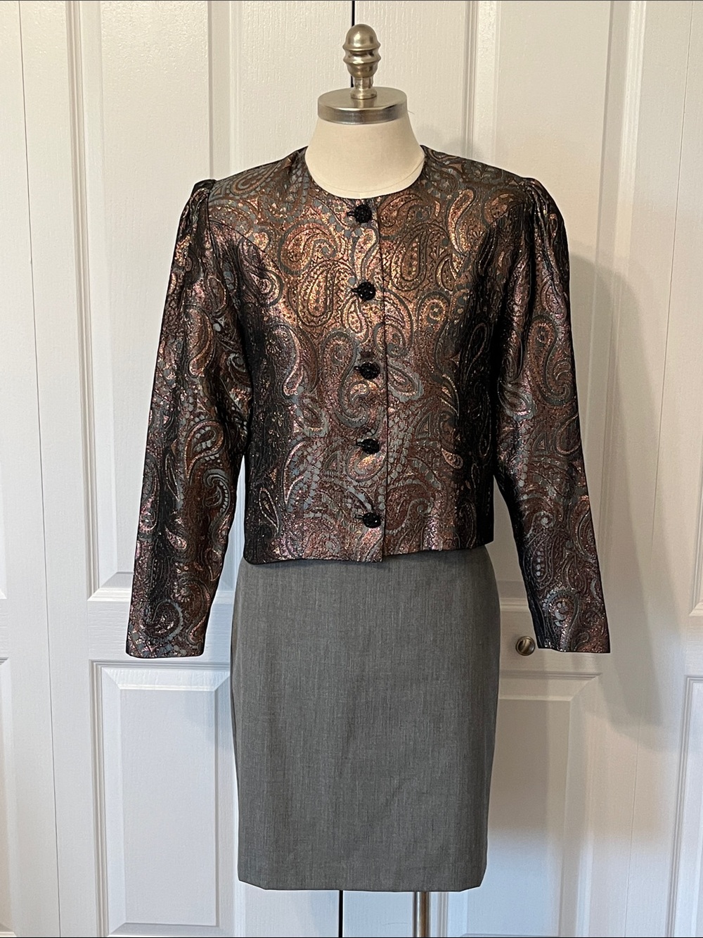 Collections brocade blazer